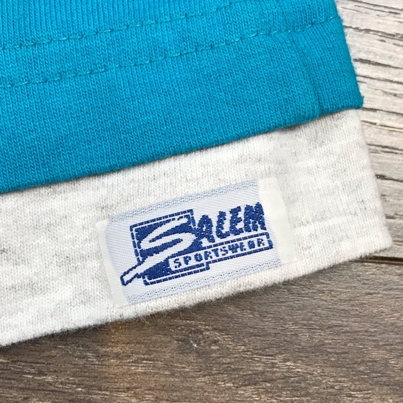 Salem Sportswear Mens Vintage 90’s MLB Florida Marlins Athletic Baseball Shorts - Picture 4 of 7